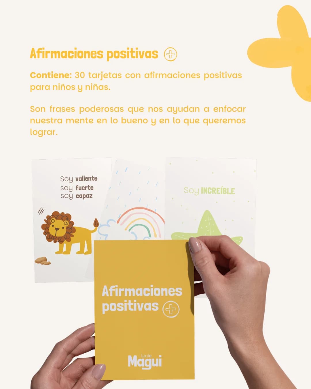 Sets de tarjetas de afimaciones positivas miniatura 3