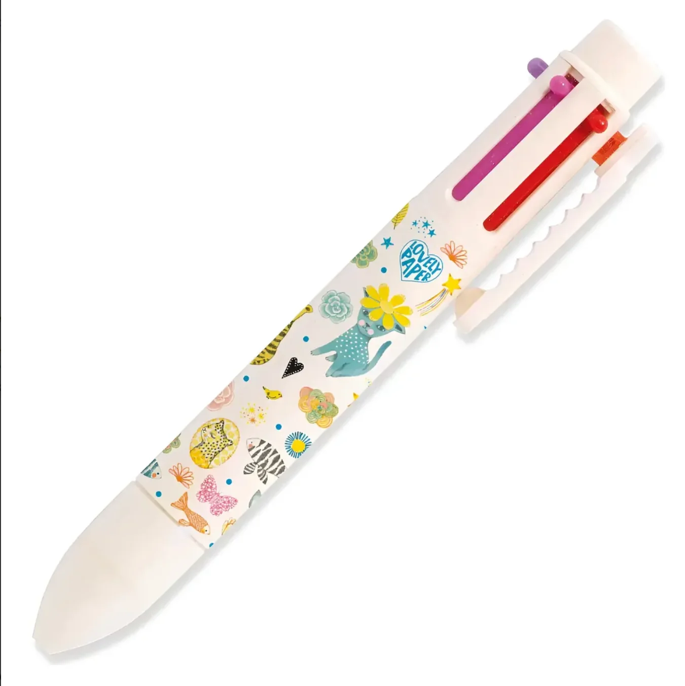 Lapicera 6 colores Djeco — Lovely Paper